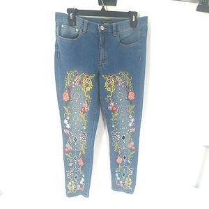 NWOT Venus Embellished Jeans Size 8
